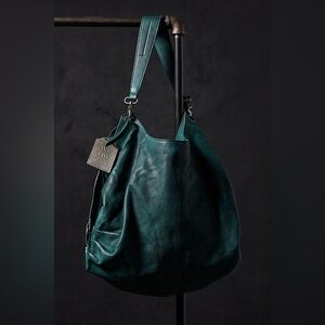 Free People Teal Sabine Slouchy